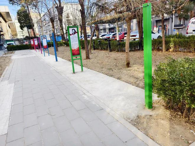 这社区便民晾衣杆让居民省心省力→k8凯发国际登录晾晒有去处顺义(图5)
