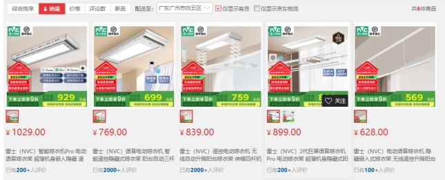 大数据：合格率70%电动晾衣架近三年抽检(图3)
